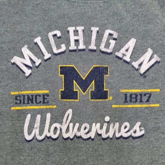 Michigan University Sweatshirt Womens Large 20x23 Gray - Picture 8 of 11